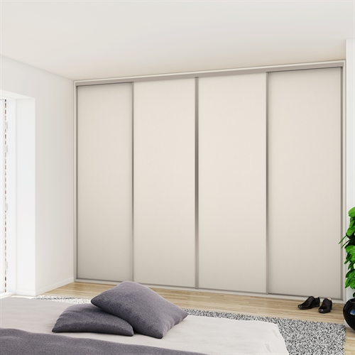 Kitchn Elan skydelåger på mål til garderobe med 4 låger - Total Bredde 160,8 til 485,6 cm