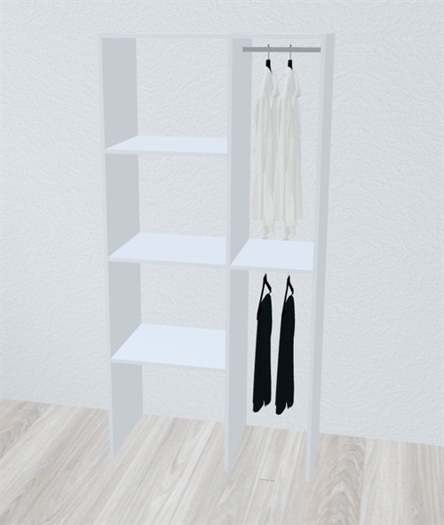 Kitchn Inventar fra bredde 100 til 120 cm passer til 2 skydedøre