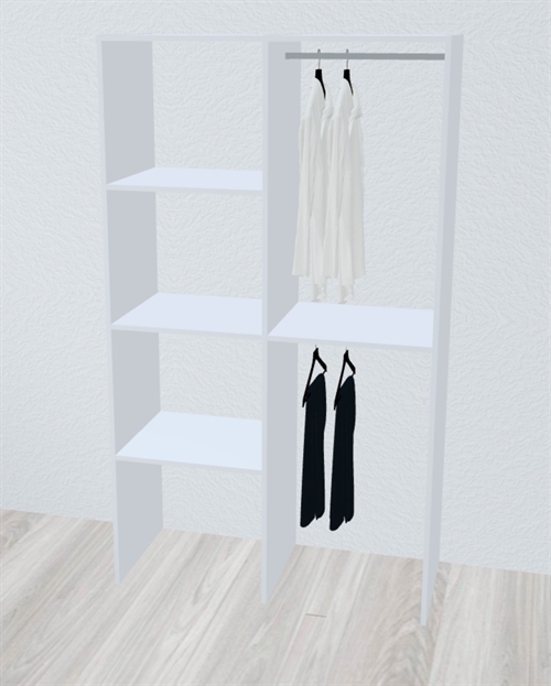 Kitchn Inventar fra bredde 120 til 140 cm passer til 2 skydedøre