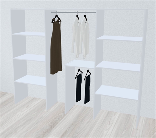 Kitchn Inventar fra bredde 260 til 280 cm