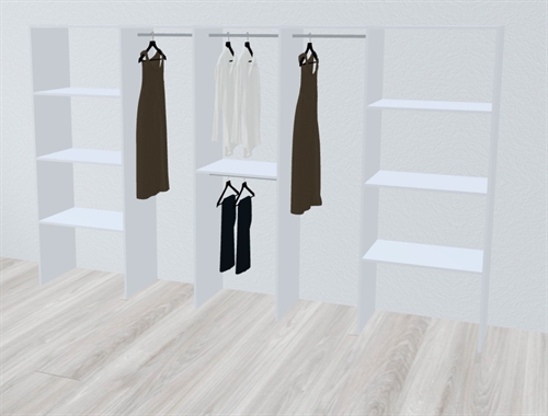 Kitchn Inventar fra bredde 340 til 360 cm