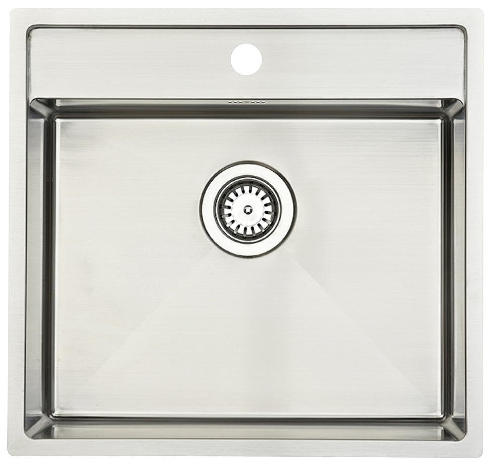 Lavabo Kubus 520 soft - Passer til Kompaktlaminat, Natursten, Ceramic, Dekton, Corian, Core, Linoleum