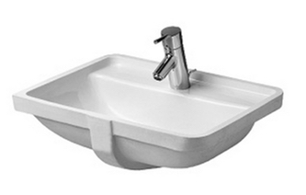 Duravit Starck 3 m/bagpanel - Passer til Natursten, Keramik