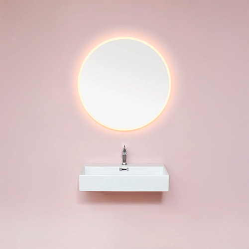 Johannesburg spejl - Ø 60cm