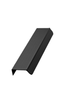 Furnipart - Accent - greb i aluminium børstet mat sort CC160mm L200mm B44,