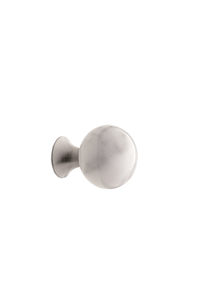 Furnipart – Bead Straight – greb i Rustfri stål / marmor Silkeslebet/hvid H3