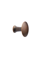 Furnipart - Castle - greb i Zink Antik brun H36mm Ø37,8mm