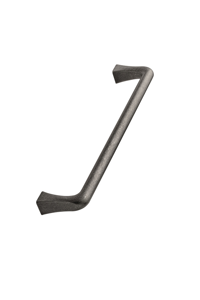 Furnipart – Concave – greb i zink antik grå CC160mm L173mm B13mm H35mm