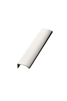 Furnipart - Edge Straight - greb i aluminium blank krom CC2x80mm L200mm B4