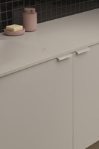 Furnipart - Edge Straight - greb i Aluminium Beige NCS 2005-Y60R m/ Strukt