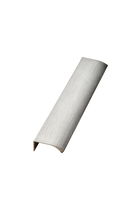 Furnipart - Edge Straight - greb i aluminium inox look CC2x80mm L200mm B40