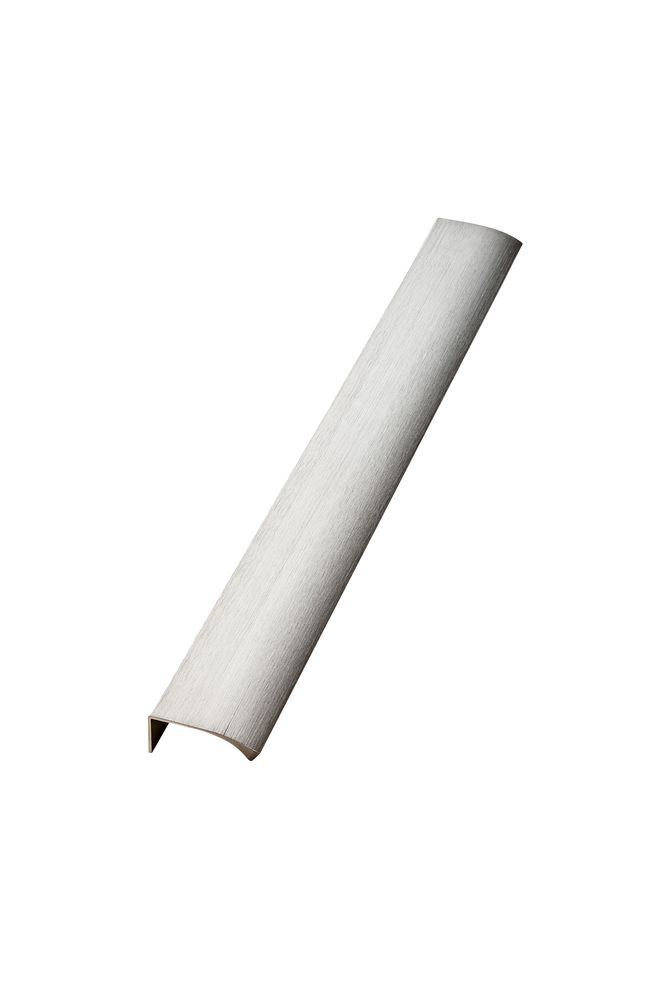 Furnipart – Edge Straight – greb i aluminium inox look CC2x160mm L350mm B4