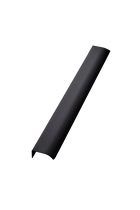 Furnipart - Edge Straight - greb i aluminium børstet mat sort CC2x160mm L3
