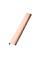Furnipart - Edge Straight - greb i aluminium børstet kobber CC2x160mm L350