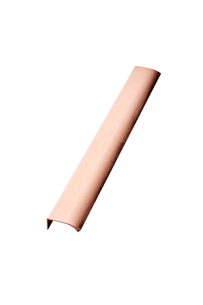 Furnipart – Edge Straight – greb i aluminium børstet kobber CC2x160mm L350