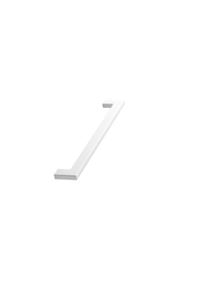 Furnipart – Flat – greb i zink hvid CC192mm L206mm B7,5mm H33mm