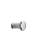 Furnipart - Gate Knob - greb i Zink Inox look H22,8mm Ø18,2mm