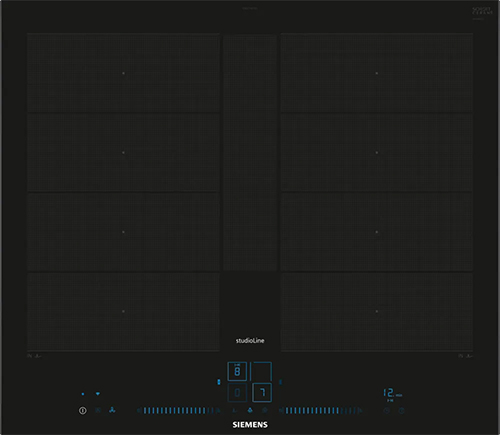 Induktionskogeplade 60 cm Sort - ComfortDesign - Siemens iQ700 - EX677NYV6E
