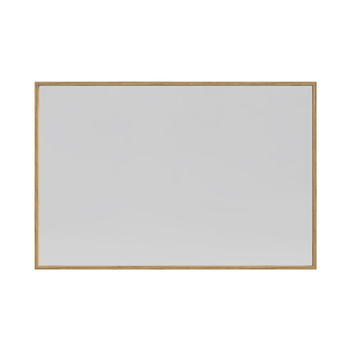 Just Wood spejl med naturolieret egetræsramme 120 x 80 cm