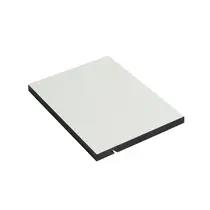 BP705 Kompaktlaminat bordplade Hvid m/sort kerne