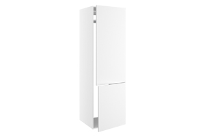 Skabe til montering af køleskab med glidebeslag