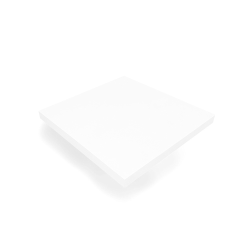Kompaktlaminat  hvid struktur m/hvid kerne nr. 415  