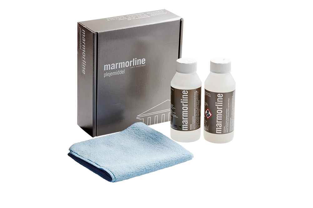 6: Marmorline plejesæt til blanke overflader