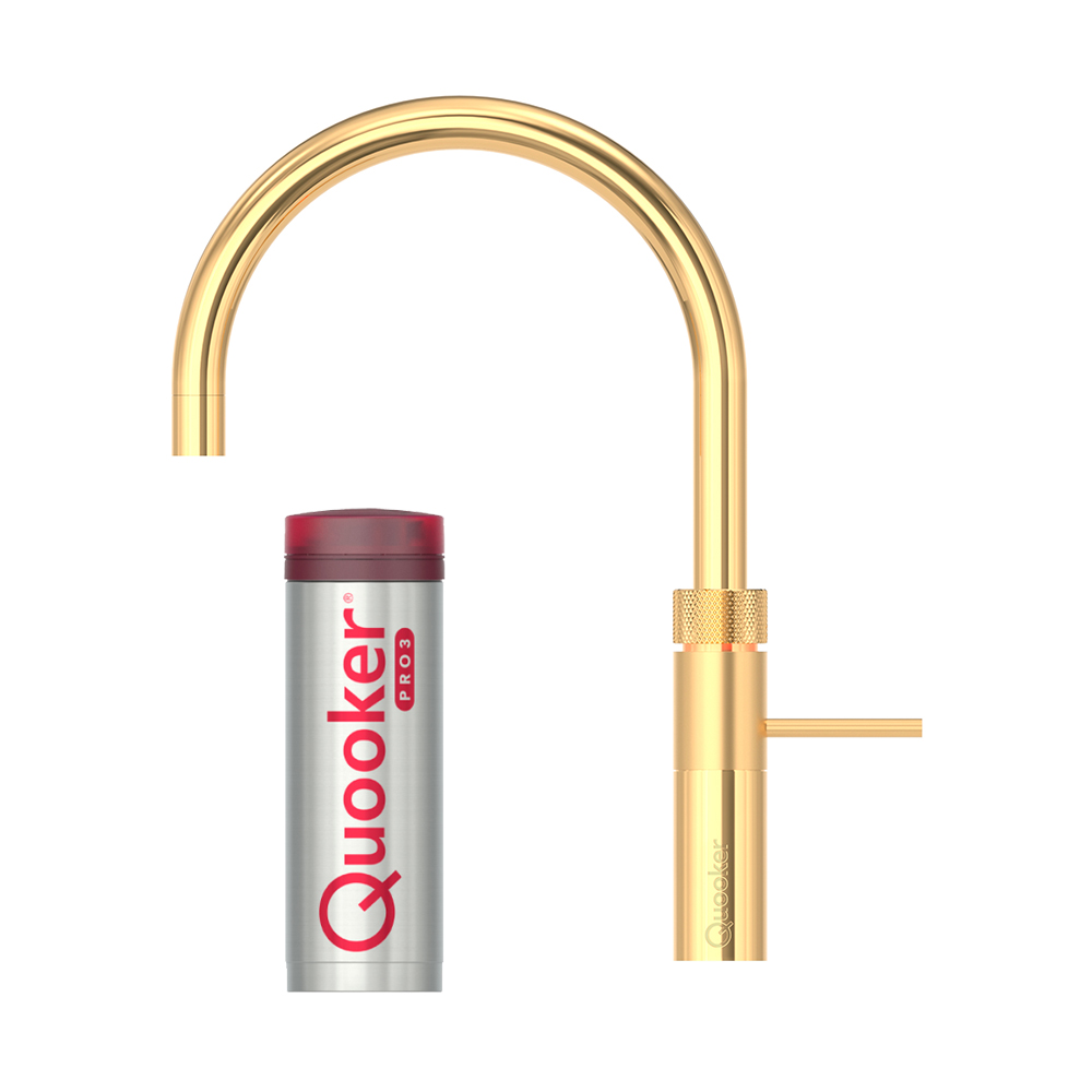Quooker Fusion Round inkl. PRO3 – Guld