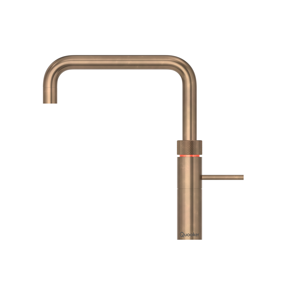 Quooker Fusion Square – Bruneret Messing – Uden beholder
