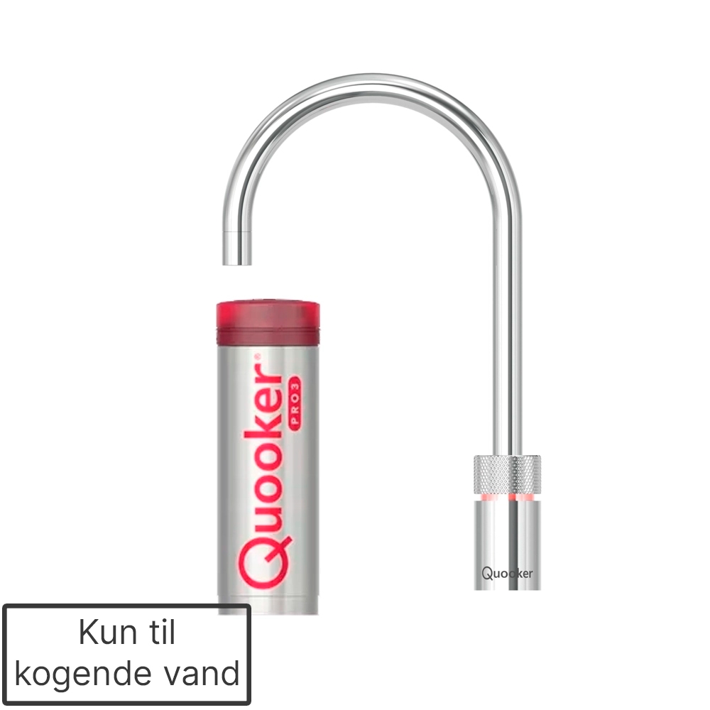 Nordic single tap Round inkl. PRO3 – Krom