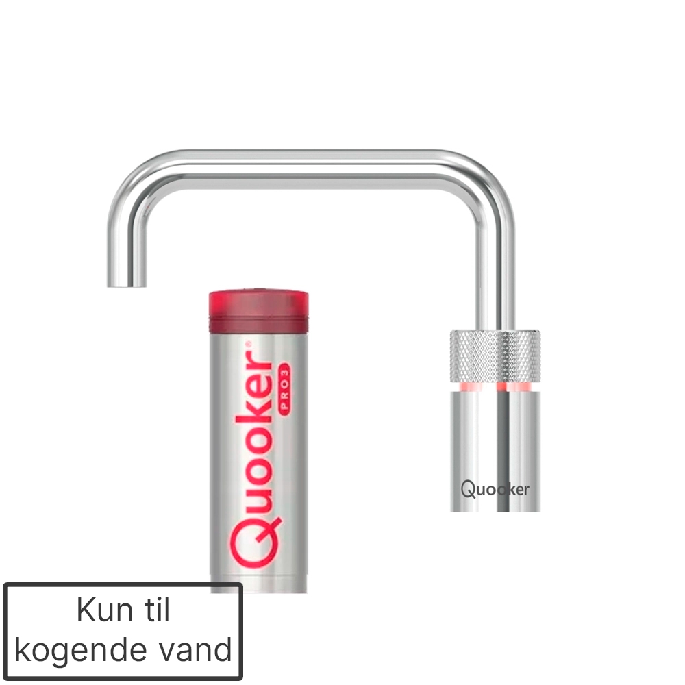 Nordic single tap Square inkl. PRO3 – Krom