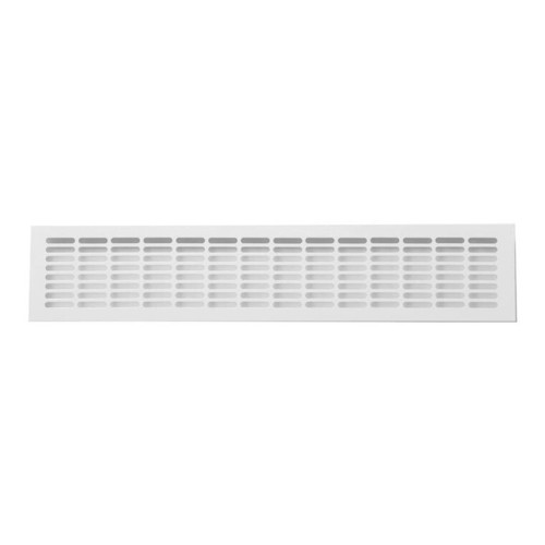 Hvidlakeret ventilationsrist
