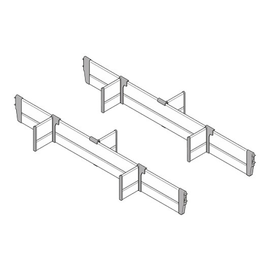  Orga-Line skuffeindretning 80 cm
