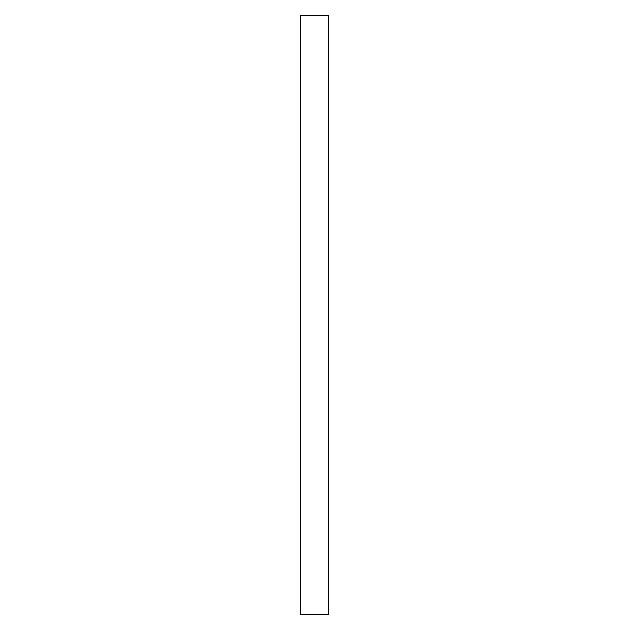 Tilpasning til ekstra højt højskab<br>H: 214,4 cm B: 10 cm