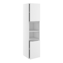 Badhøjskab 2 låger H:1728 D:450 B:300