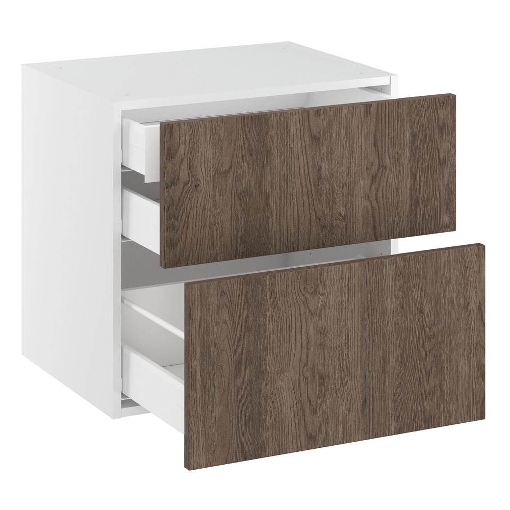 Billede af Lavt underskab til bad med 2 skuffer og indvendig skuffe