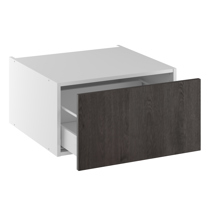 Flaskeskab med 1 skuffe