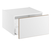 Højt flaskeskab med 1 skuffe