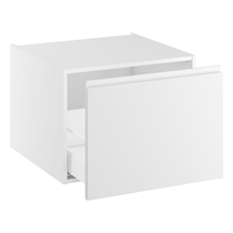 Bundskab med 1 skuffe