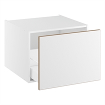 Bundskab med 1 skuffe