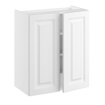 Emhætteskab med 2 låger