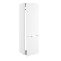 Ekstra højt højskab til integreret køl/frys med 2 låger - med hængselsboring