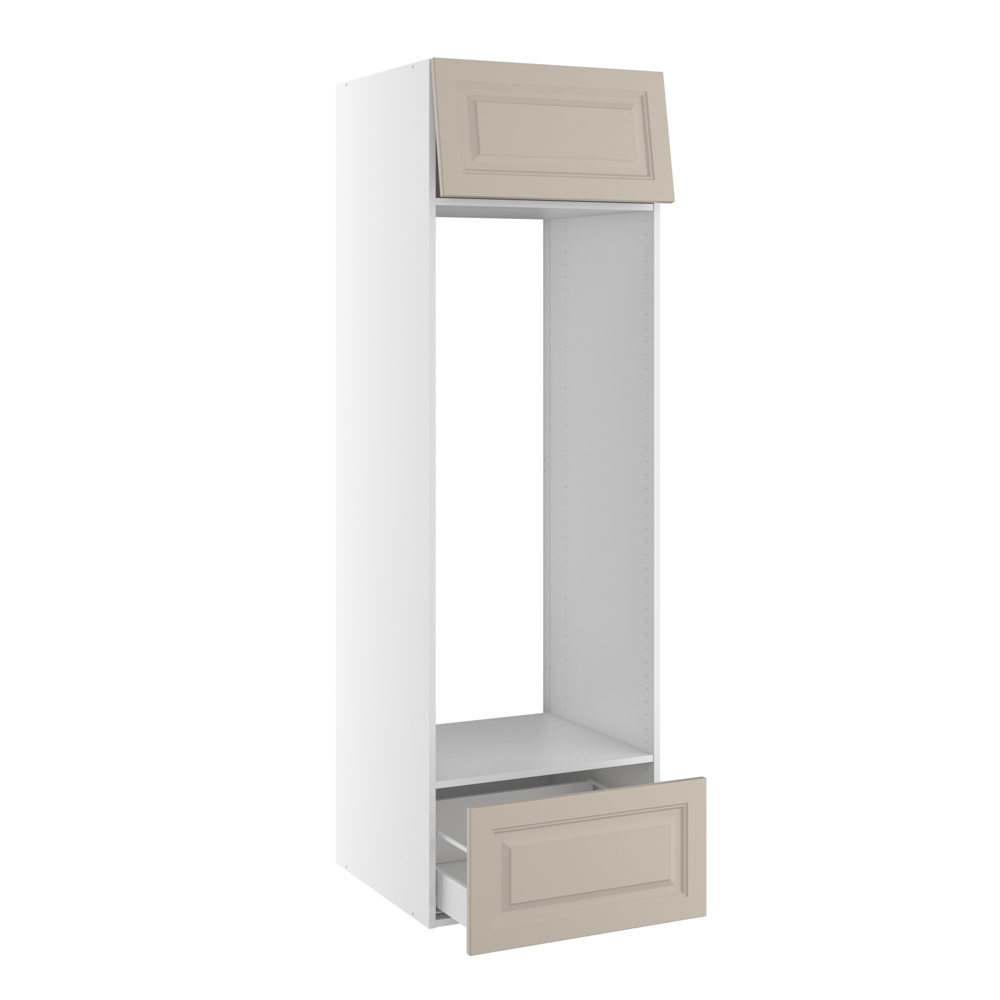 Billede af Højskab til køl med topskab og skuffe i bunden