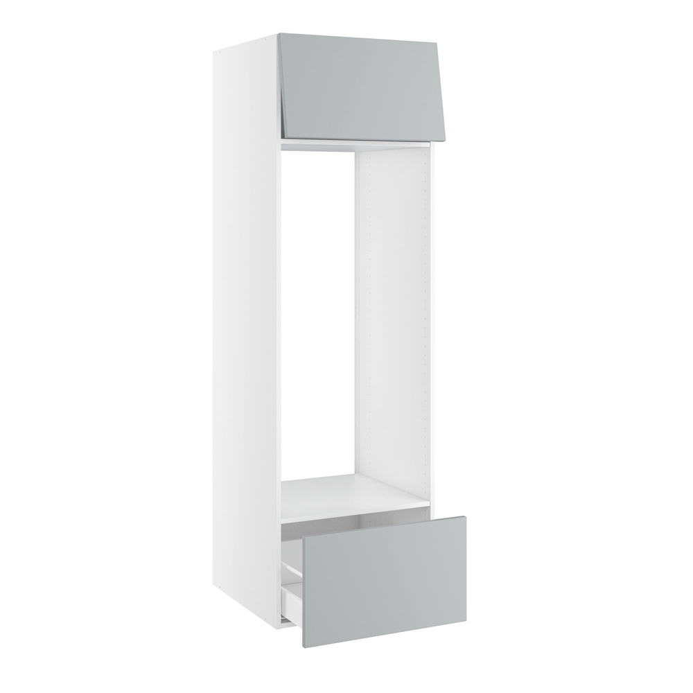 Billede af Højskab til køl med topskab og høj flaskeskuffe