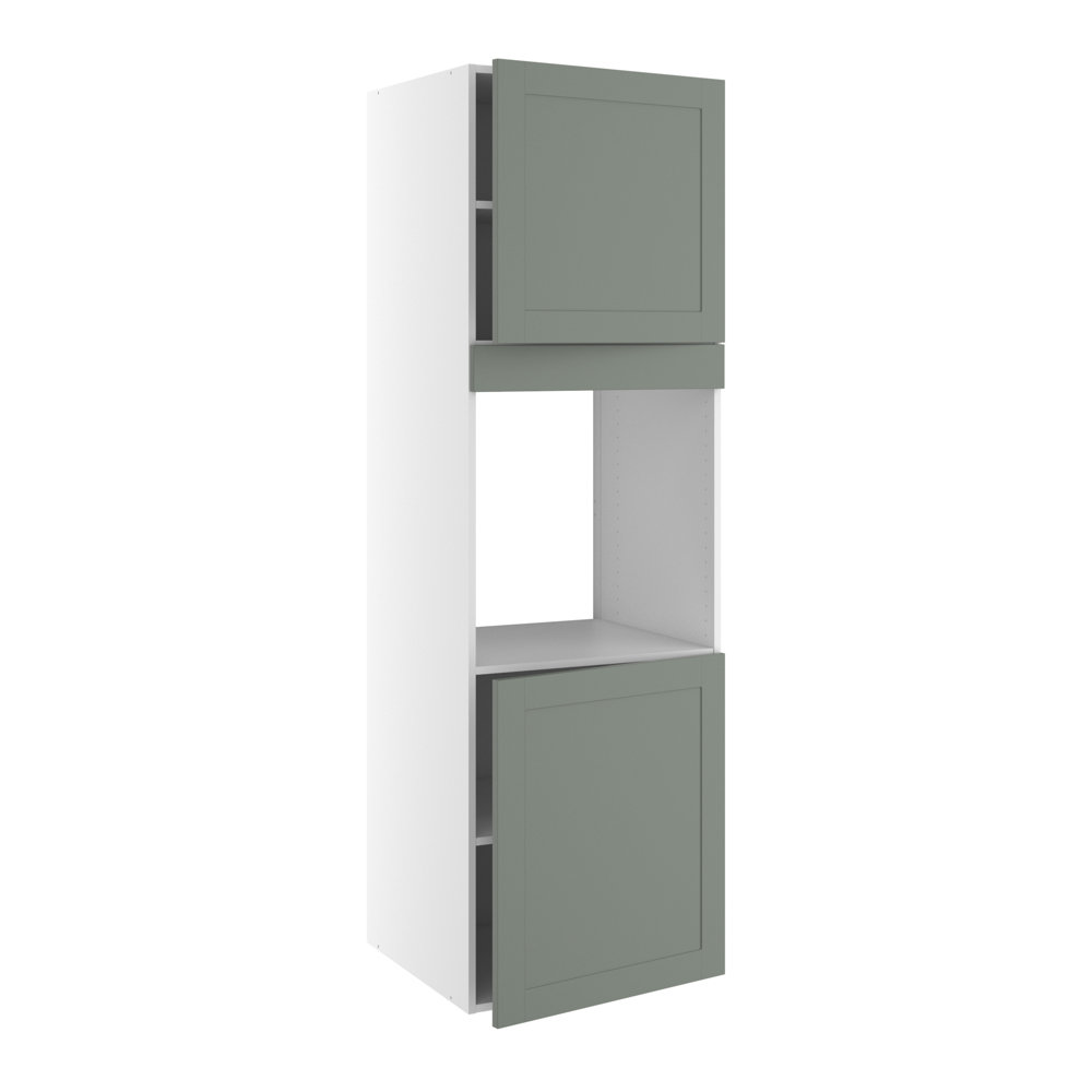 Billede af Højskab til ovn og mikroovn med 2 låger