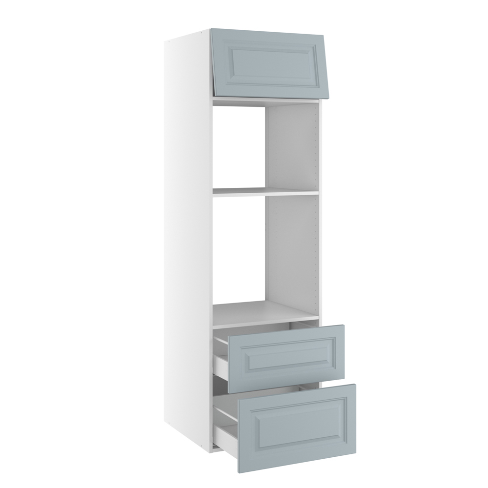 Billede af Højskab til ovn/micro med 2 skuffer og 1 toplåge