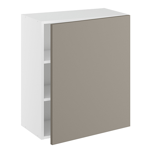 Overskab, 1 låge, 2 hylder. H:704 B:400 D:320