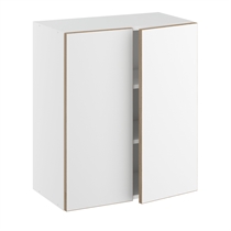 Overskab med 2 låger