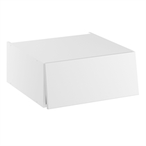 Lavt topskab til overbygning på højskab