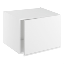 Topskab med sidehængt låge